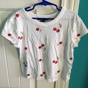 Cherry crop top